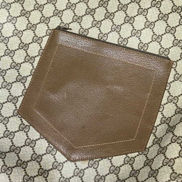 Authentic Vintage Gucci PVC Large Tote Bag with Web Handles - Picture 2 of 16